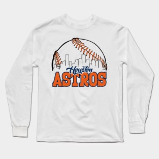 Houston Astros Baseball Long Sleeve T-Shirt